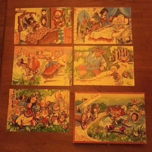 Ancien puzzle cubes bois - ancien, en