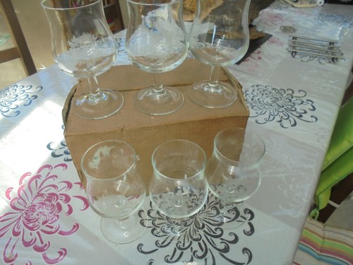Verres bière pied - verres, à