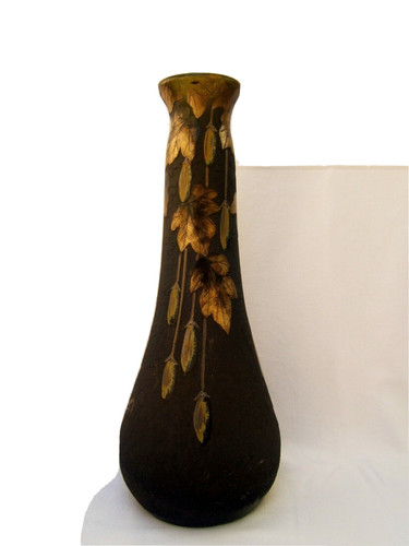 Ancien rare vase pate verre - rare,