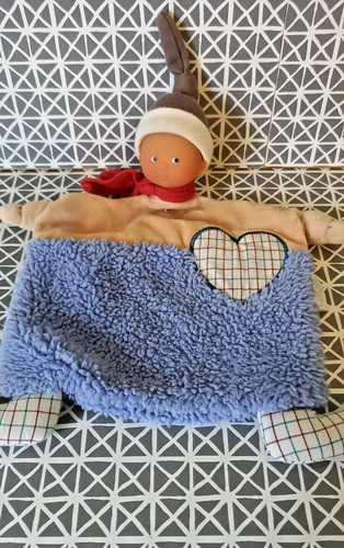 Doudou poupée garçon lutin
