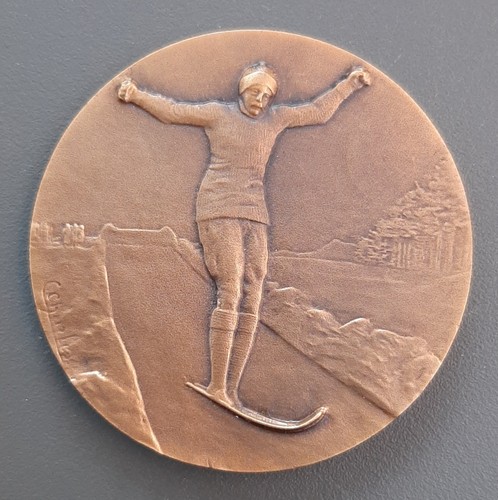 Mint médaille ski montagne - médaille,
