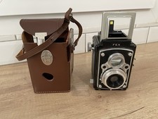 Appareil Photo Vintage Fex 4,5 Avec Sa Housse En Cuir