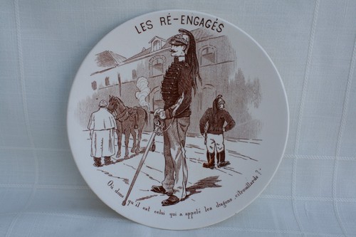 Assiette sarreguemines - assiette,