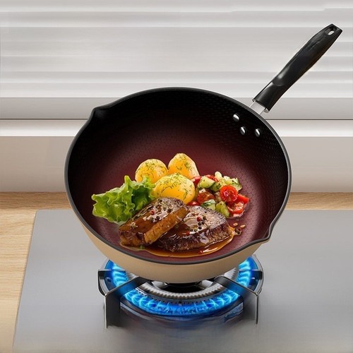 Wok fonte conçu pour - fonte,