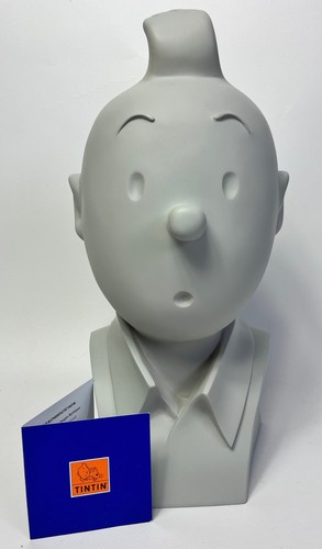 Herge buste tintin gris - -,