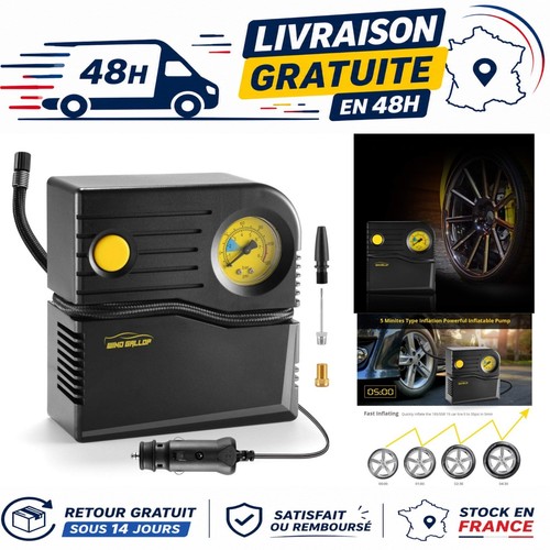 Gonfleur pneus voiture 12v - pneus,