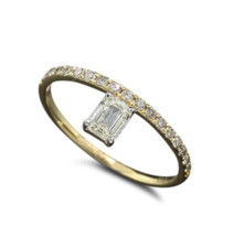Bague En Diamant Solitaire En