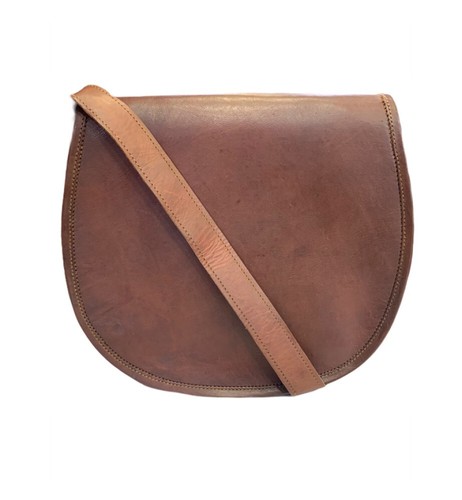 Sac besace vintage cuir - besace,