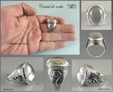 BELLE Bague en Argent 925 et