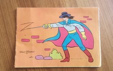 "ZORRO " ALBUM à COLORIER Vierge de coloriage Walt Disney