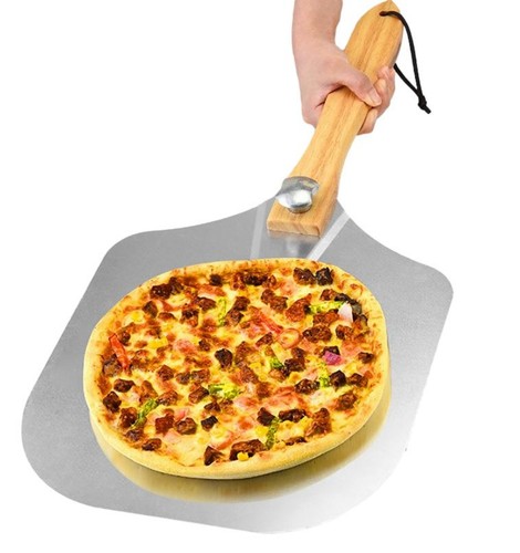 Pelle pizza aluminium avec - pelle, à