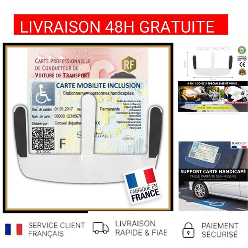 Porte carte pare - porte, pare-brise