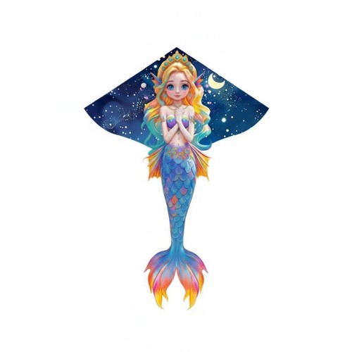 Cerf volant sirène - sirène,, design