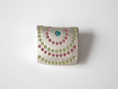 Pendentif pierre lang - pendentif, strass