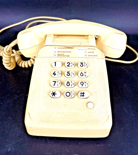Ancien téléphone touches - tÉlÉphone, a