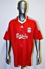 Maillot manches courtes LIVERPOOL FC Adidas domicile 2008/10 taille XL