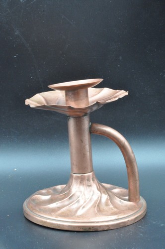 Ancien bougeoir artisanal