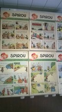 lot ancien spirou hebdomadaire