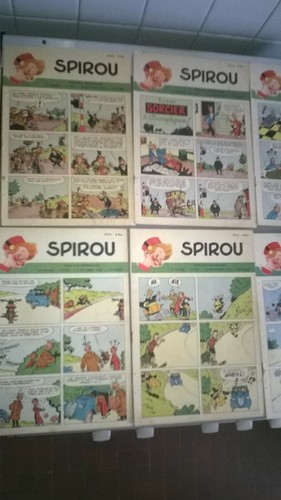 Lot ancien spirou hebdomadaire - ancien,