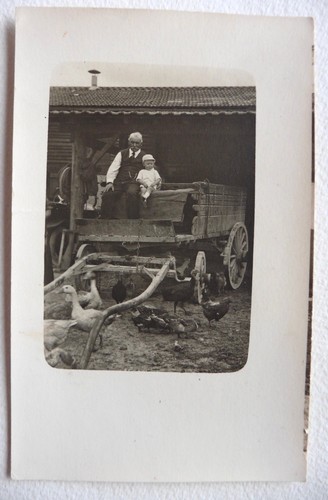 Carte photo papy enfant - photo,