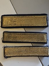 Galon d'épaule d'officier superieur Militaire Insigne Ecusson Grade