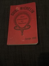 Guide Michelin. Offert gracieusement aux Chauffeurs. Édition 1900 | Bon état