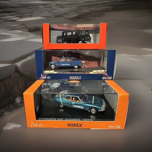 Lot norev gendarmerie - lot, 1/43