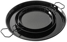 Poêle à paella, acier