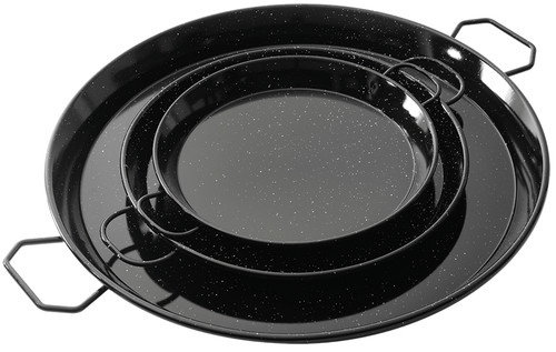 Poêle paella acier - poêle, à