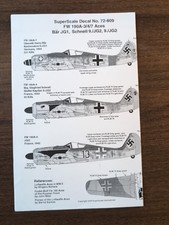 Décalcomanies Maquette Avion