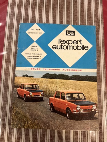 Revue technique simca - simca, rallye