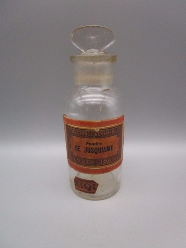Ancien flacon pharmacie - ancien,