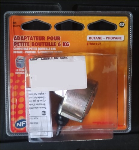 Adaptateur bouteille 6kg - bouteille, (cube