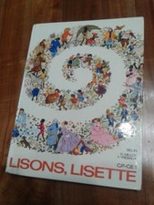 Livre lecture CP-CE1    "Lisons Lisette" Belin