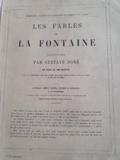 Livret de 38 Fables de La