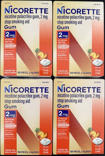 Nicorette fruit chill - nicorette, gum