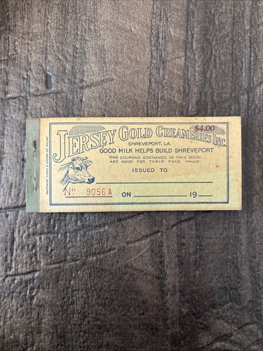 Vintage jersey gold - gold, creameries
