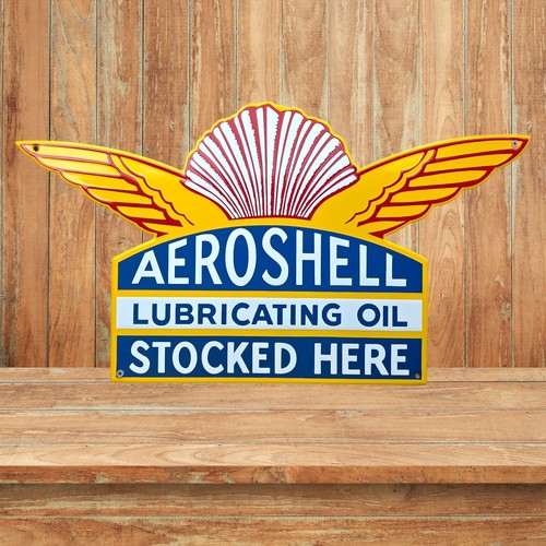 Plaque émaillée aeroshell - émaillée,
