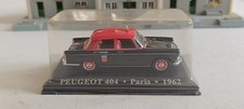 Peugeot 404 Taxi G7 Paris 1962 Ixo Altaya 1/43