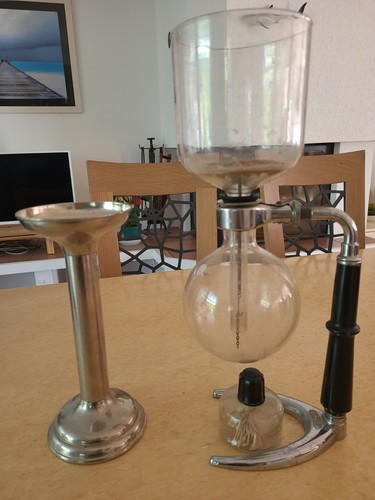 Cafetière siphon à - à,