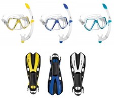 Mares Wahoo Set de Snorkeling Avec Volo One Palmes Tuba Gr. 35-47 Set Abc