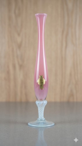 Soliflore vase opaline rose - , et