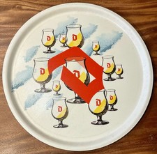 Plateau de service Publicitaire de la bière Duvel.