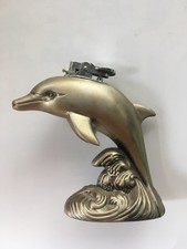 Briquet de table au gaz vintage dauphin