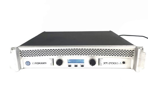 Crown xti 2000 channel power - 2000,
