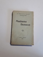 CURIOSA. LE ROMAN DE LA LUXURE 1903 . MADAME BENSON. PARIS-LONDON.