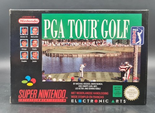 Pga tour golf nintendo super - golf,