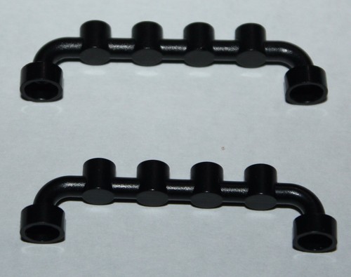 Lego black bar 1x6 - lego, ref