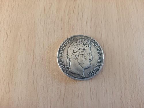 Piece argent 5francs - en,