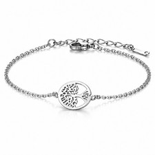 Bracelet Arbre de Vie acier